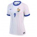 Camisa de time de futebol França Olivier Giroud #9 Replicas 2º Equipamento Feminina Europeu 2024 Manga Curta